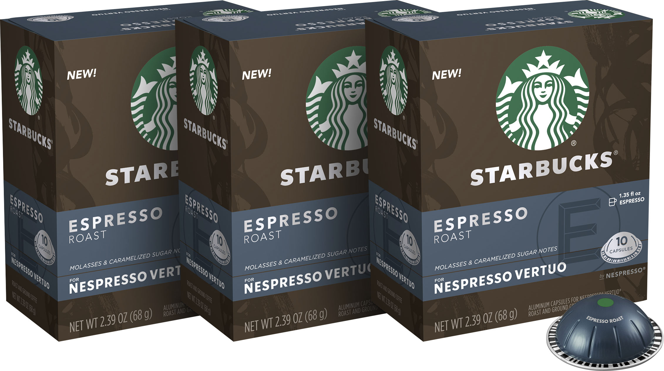 Starbucks By Nespresso vertuo line Pods Dark Roast Coffee Caffe Verona -  8ct : Target
