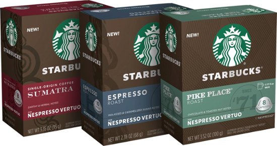Starbucks Paquete de inicio para - 110 Cápsulas para Nespresso por 41,99 €