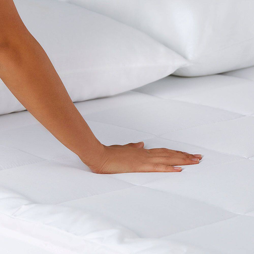 Sleep Innovations 4" Cooling Gel Memory Foam Mattress Topper with Cover
