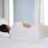 Left. Sleep Innovations - 4" Cooling Gel Memory Foam Mattress Topper with Cover - King - Blue.
