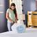 Alt View 12. Sleep Innovations - 2" Cooling Gel Memory Foam Mattress Topper - Queen - Blue.