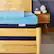 Alt View 14. Sleep Innovations - 2" Cooling Gel Memory Foam Mattress Topper - Queen - Blue.