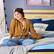 Alt View 18. Sleep Innovations - 2" Cooling Gel Memory Foam Mattress Topper - Queen - Blue.