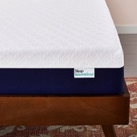 Sleep Innovations - Shiloh 12-Inch Memory Foam Queen Mattress - White - Front_Zoom