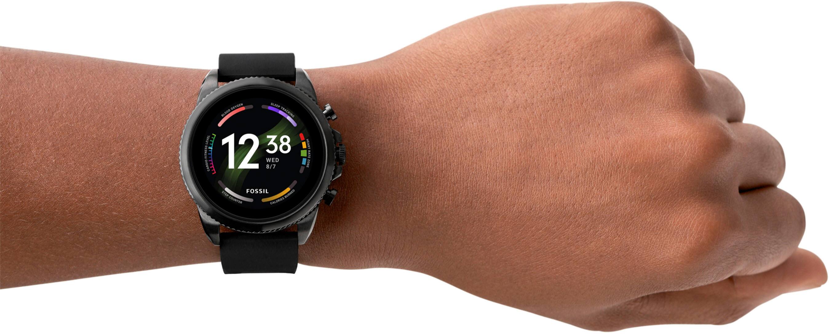 Fossil - Gen 6 Smartwatch 44mm Silicone - Black - (2021)