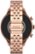 Angle Zoom. Fossil - Gen 6 Smartwatch 42mm Stainless Steel - Rose Gold-Tone.