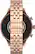 Angle. Fossil - Gen 6 Smartwatch 42mm Stainless Steel - Rose Gold-Tone.