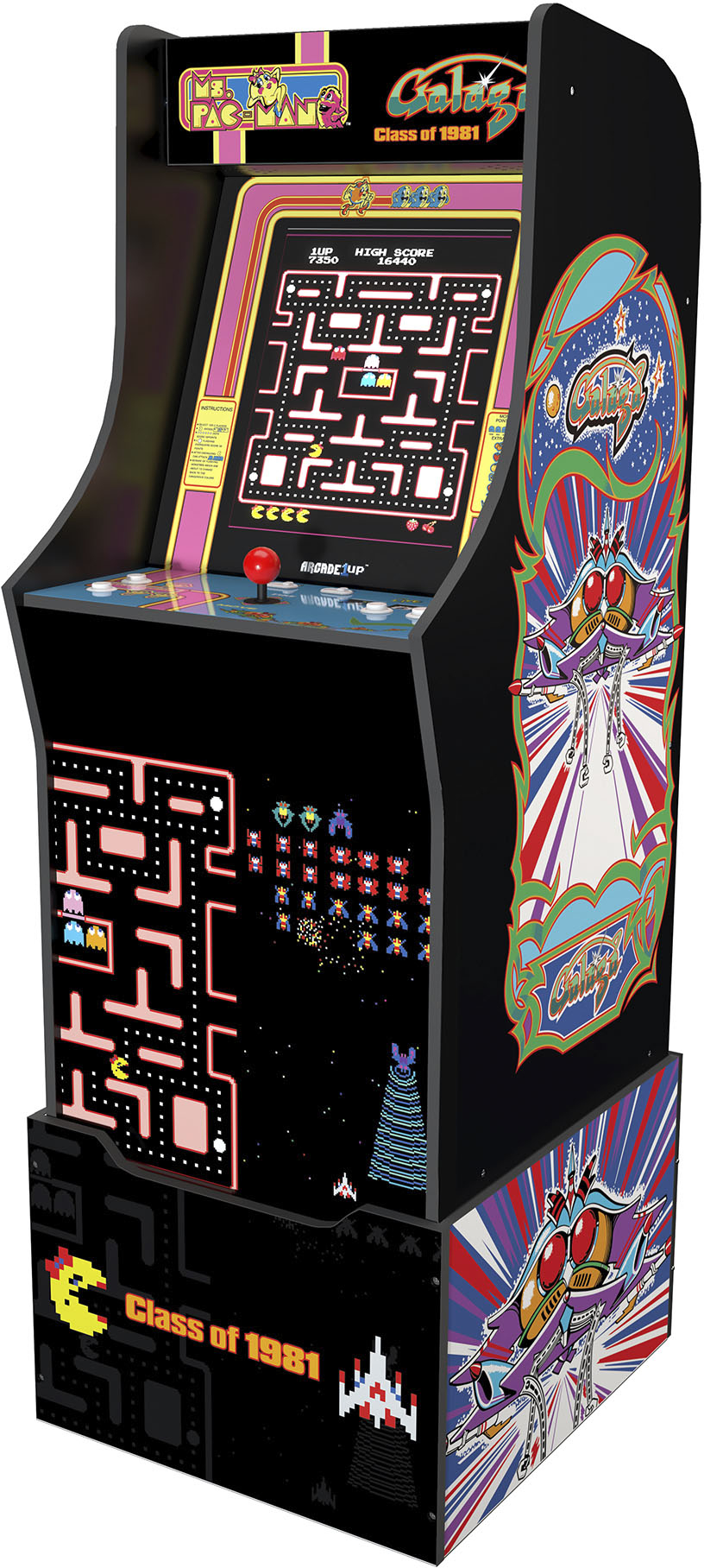 galaga arcade artwork