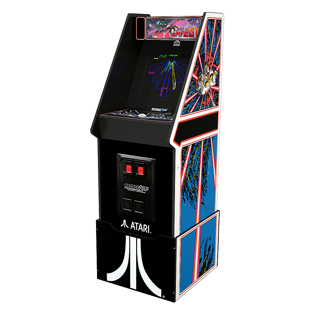 Arcade1Up - Atari Tempest Legacy Arcade with Riser & Lit Marquee
