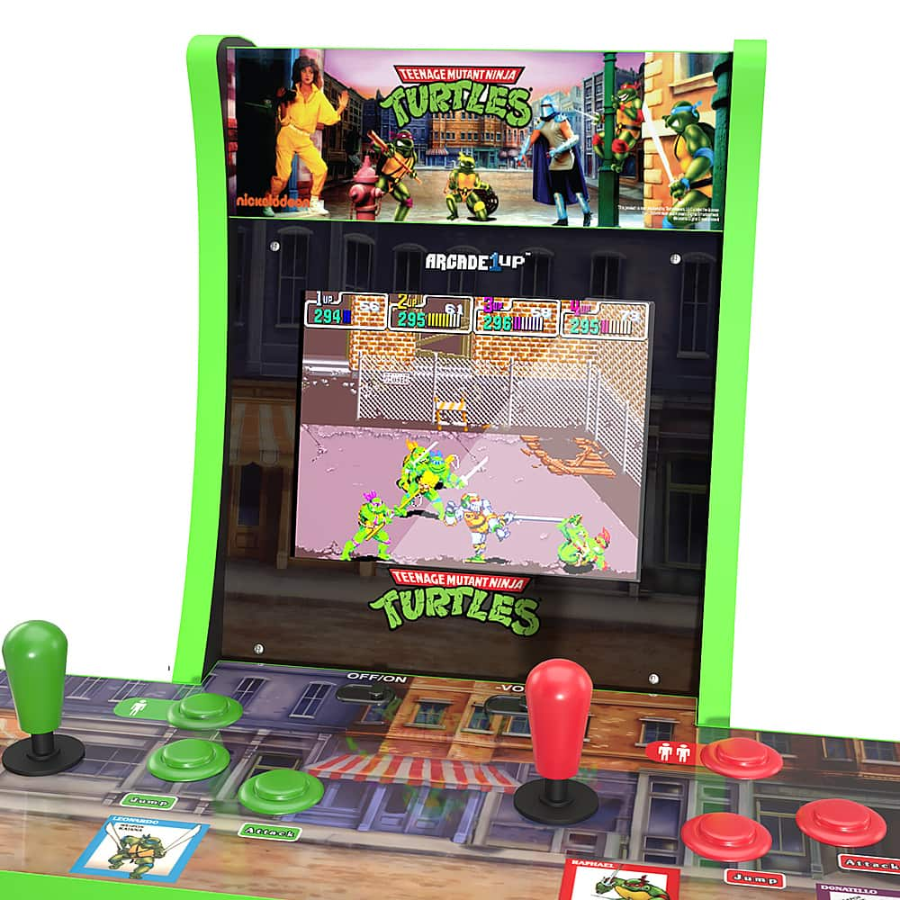 Teenage Mutant Ninja Turtles T-Shirt Mens TMNT Arcade Game Retro Top