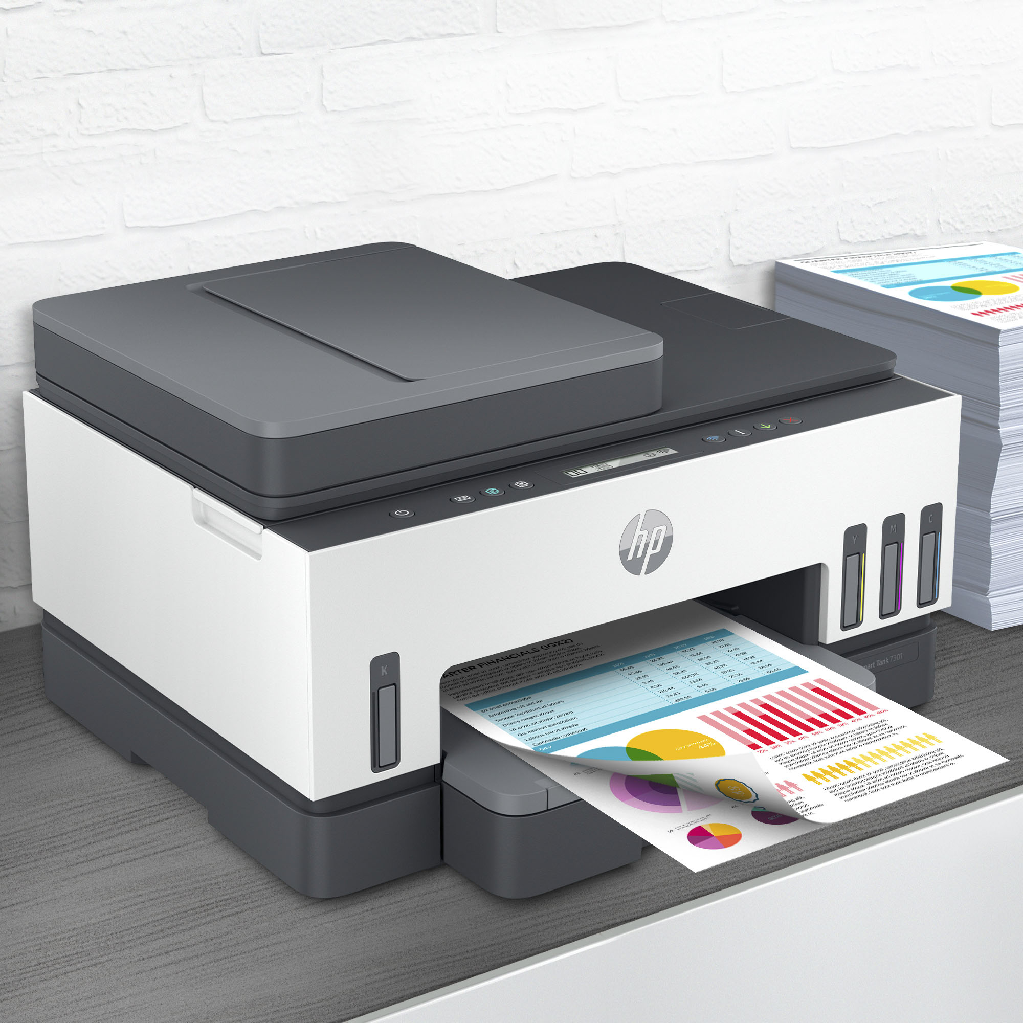HP Smart Tank 7301 Wireless All-In-One Inkjet Printer with up to 2 Years of Ink Included & Smart Tank 7301 - Best Buy