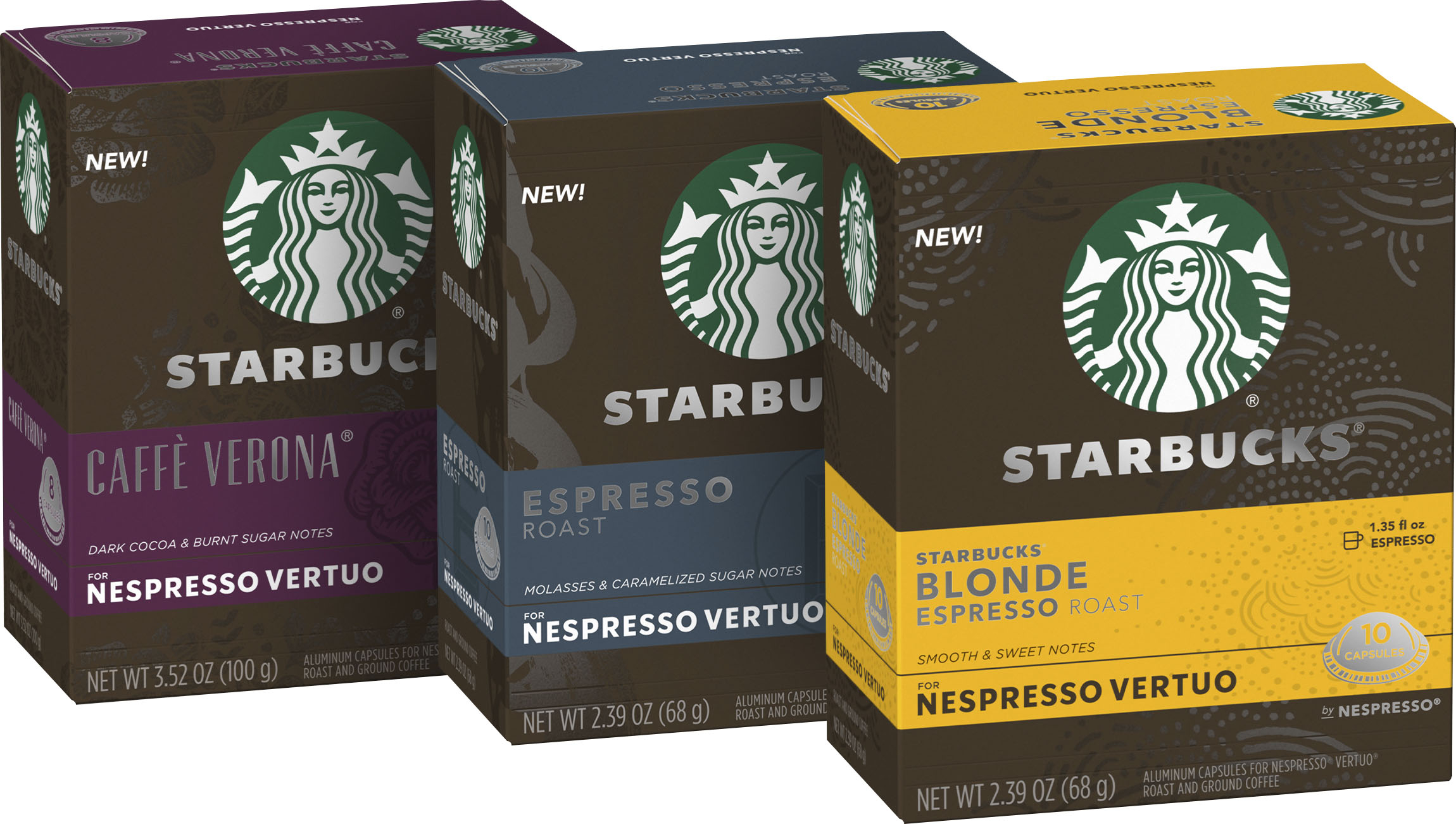 Caffè Verona® Coffee  Starbucks® by Nespresso® for Vertuo