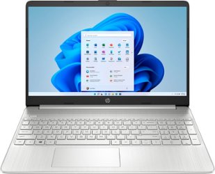 HP - 15.6" Touch-Screen Laptops - AMD Ryzen 3 - 8GB Memory - 256GB SSD - Natural Silver - Front_Zoom