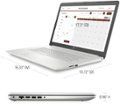 Alt View Zoom 12. HP - 17.3" Laptop - Intel Core i3 - 8GB Memory - 256GB SSD - Natural Silver.