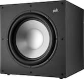 Polk Audio - Monitor XT12 12" 100W Class A/B Amplifier Subwoofer - Midnight Black