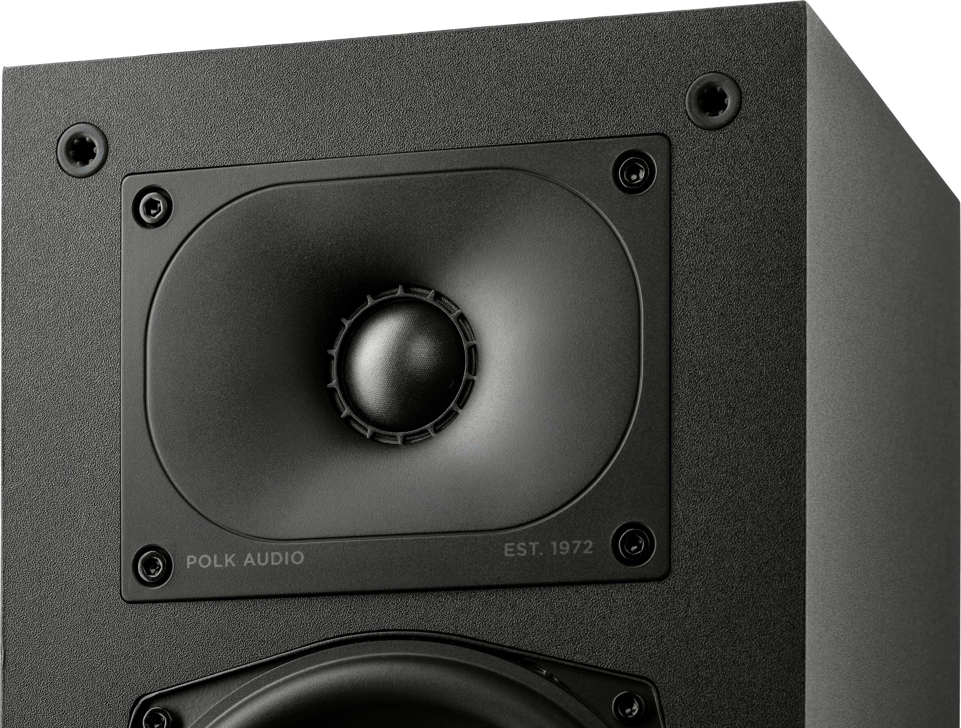 Alt View 12. Polk Audio - Monitor XT15 Bookshelf Speaker Pair - Midnight Black.