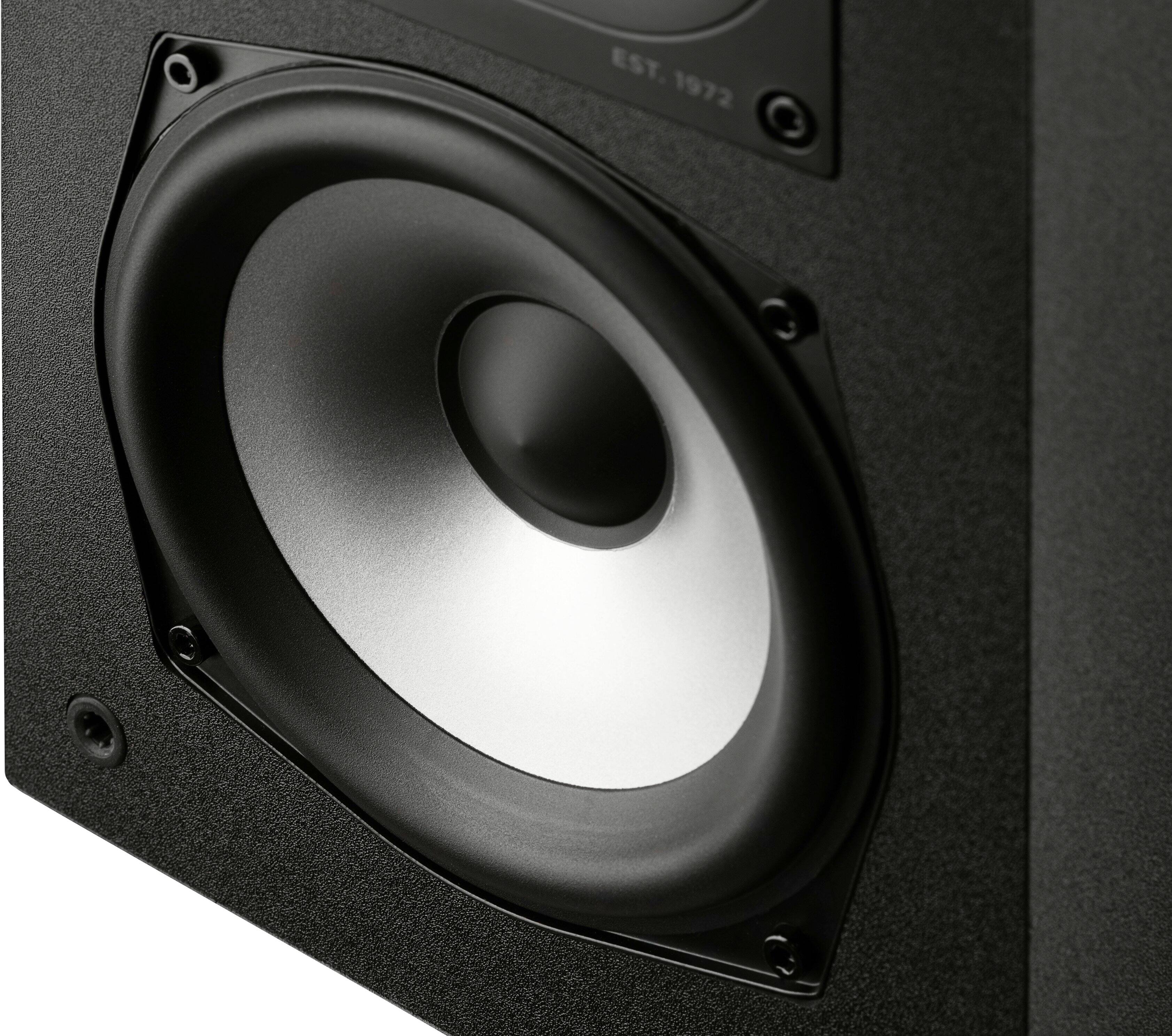 Alt View 13. Polk Audio - Monitor XT15 Bookshelf Speaker Pair - Midnight Black.
