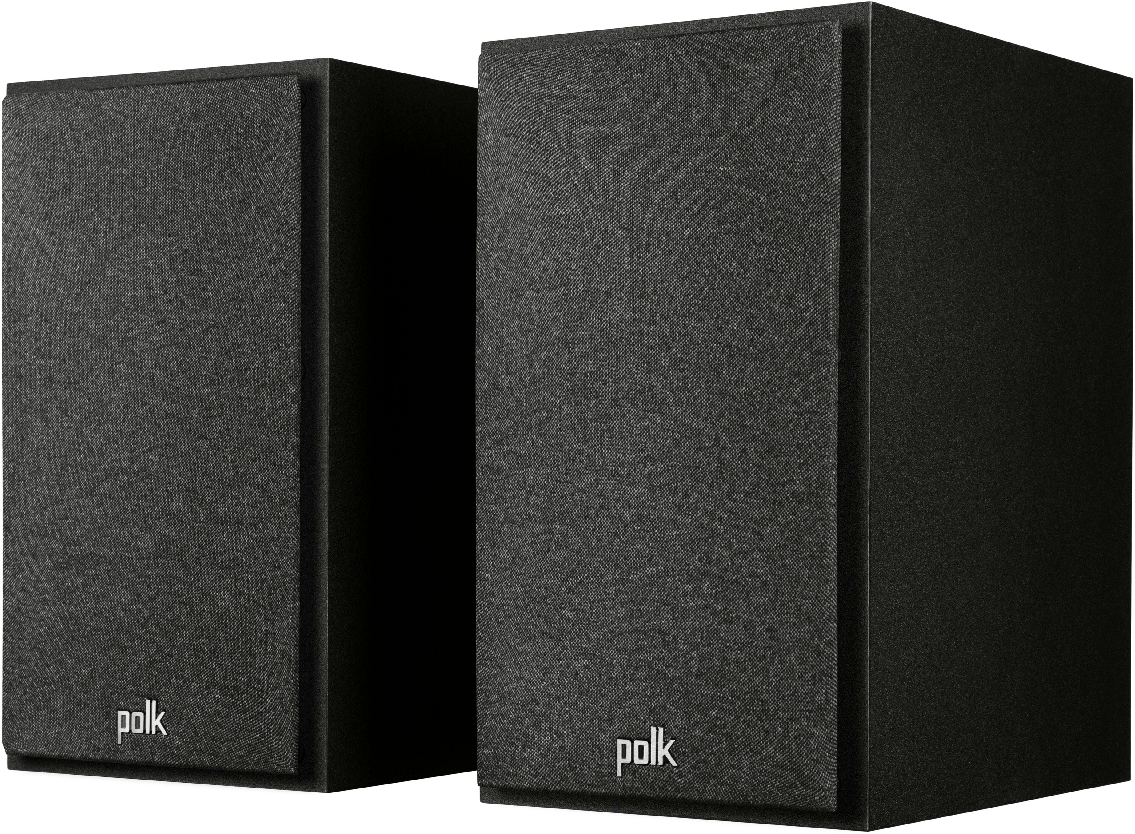 Polk Audio Monitor XT20 Bookshelf Speaker Pair Midnight Black 