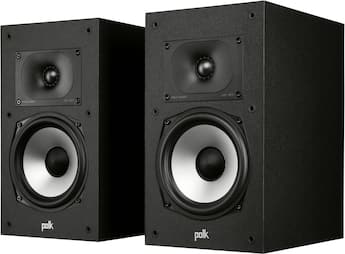 Polk Audio Monitor XT20 Bookshelf Speaker Pair Midnight Black Polk Audio Monitor XT20 Bookshelf Speaker Pair Midnight Black