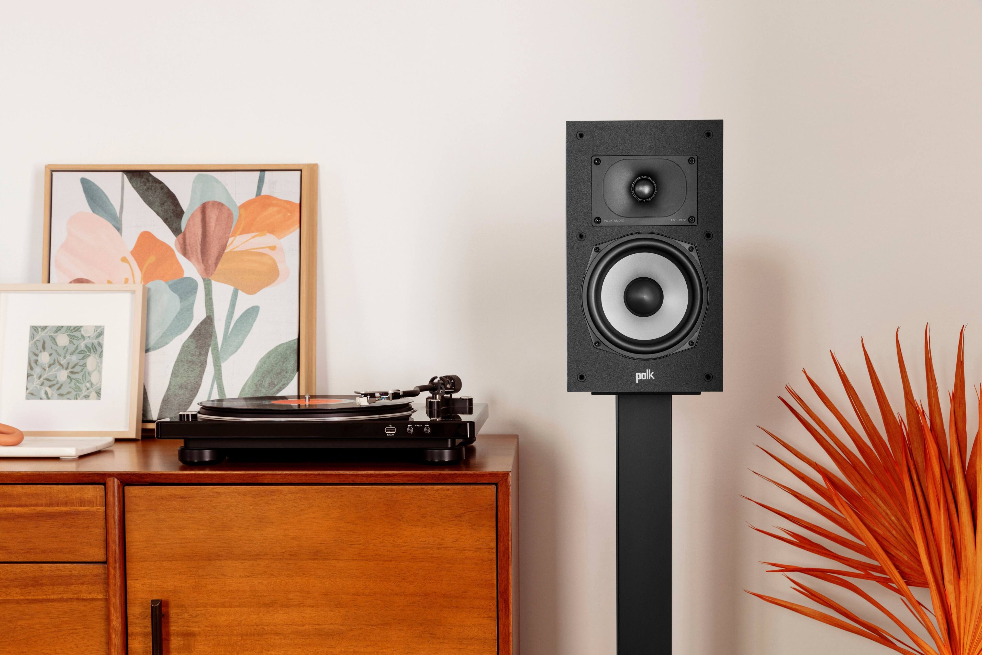 Alt View 14. Polk Audio - Monitor XT20 Bookshelf Speaker Pair - Midnight Black.