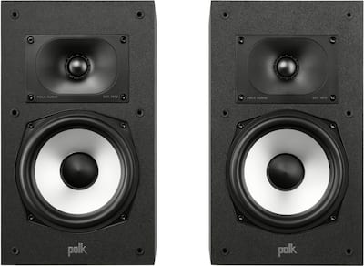 Polk Audio Monitor XT20 Bookshelf Speaker Pair Midnight Black Polk Audio Monitor XT20 Bookshelf Speaker Pair Midnight Black