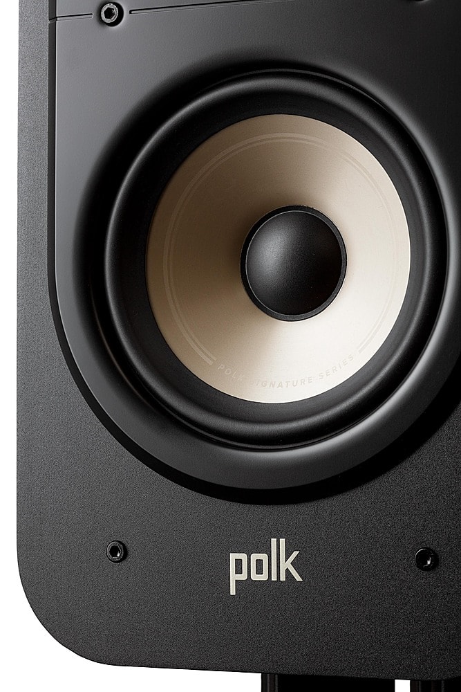 Best Buy: Polk Audio Signature Elite ES20 Hi-Res Bookshelf Speake Stunning  Black Signature Elite ES20