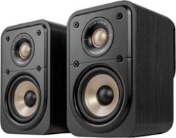 Polk Audio - Signature Elite ES10 Hi-Res Surround Speaker - Stunning Black - Front_Zoom
