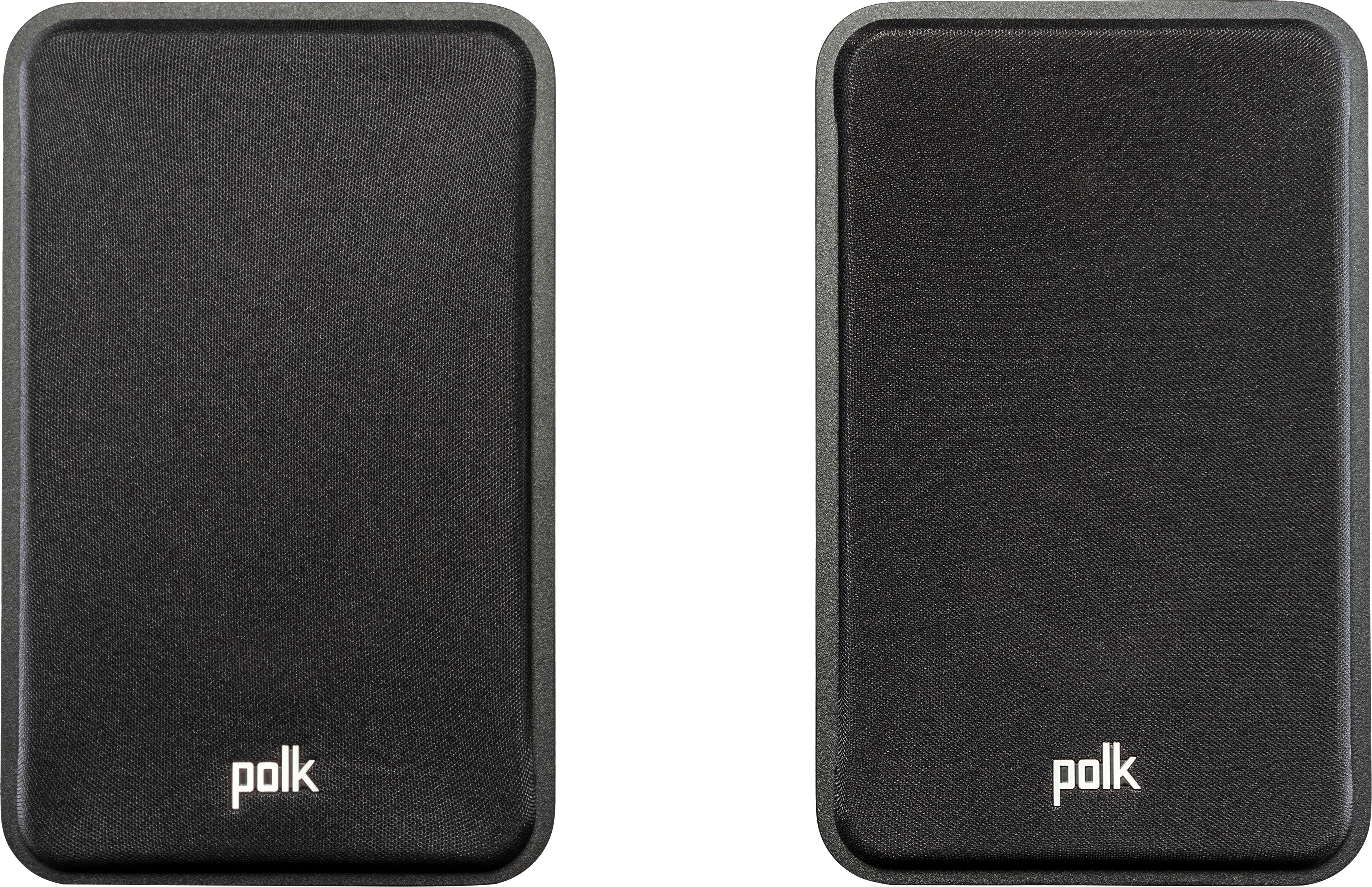 Back View: Polk Audio - Signature Elite ES15 Hi-Res Bookshelf Speaker - Stunning Black