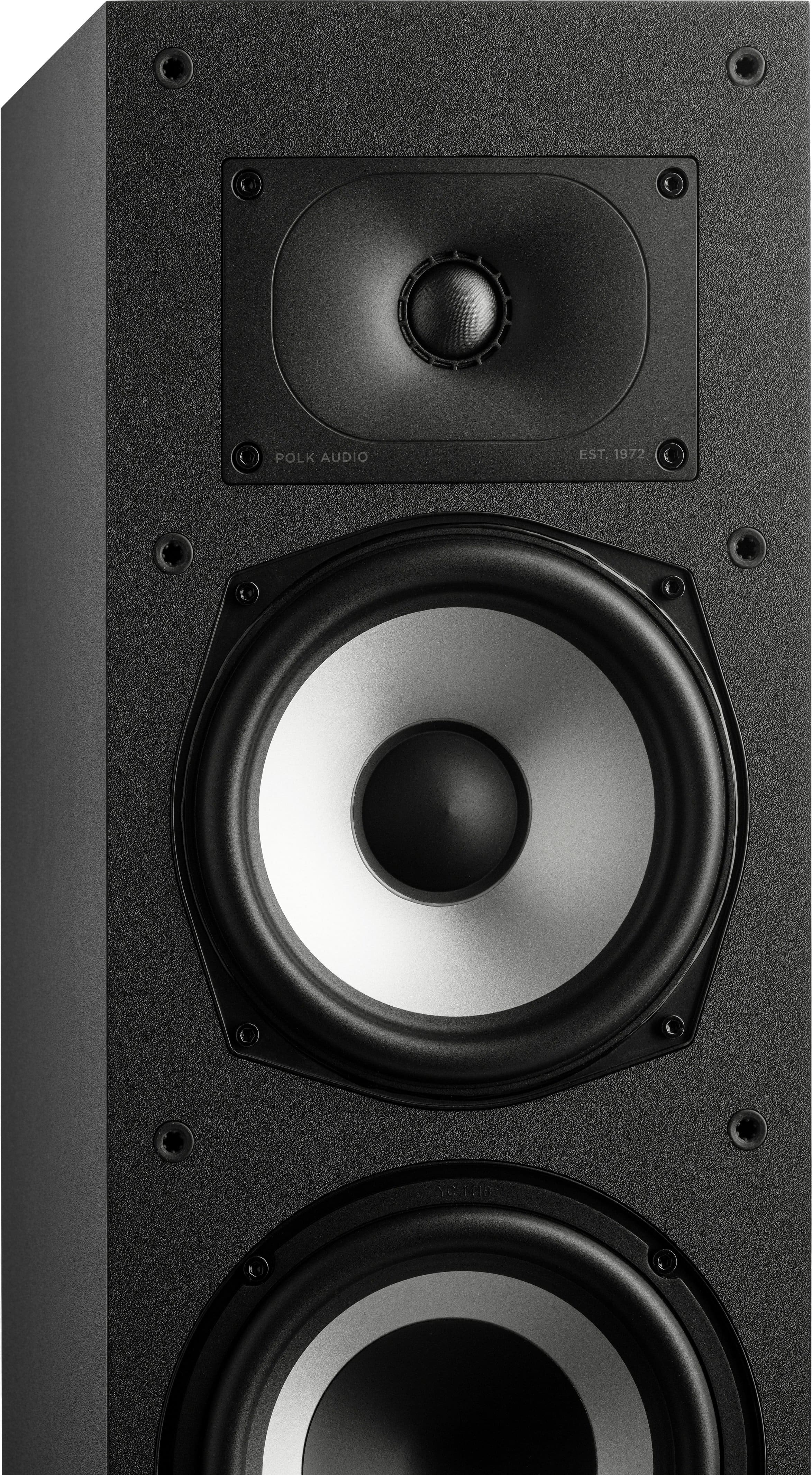 Alt View 11. Polk Audio - Monitor XT60 Tower Speaker - Midnight Black.