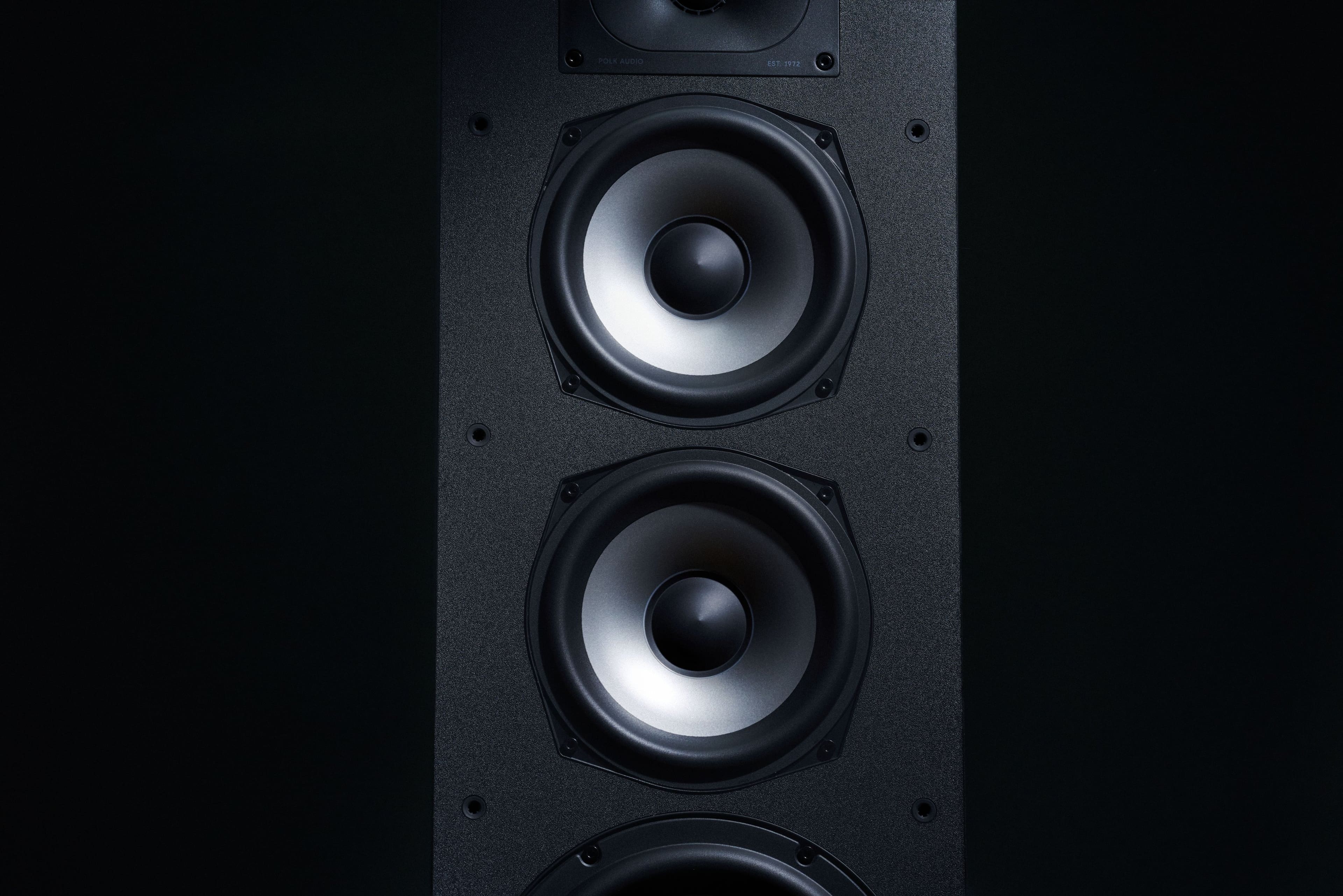 Alt View 13. Polk Audio - Monitor XT70 Tower Speaker - Midnight Black.
