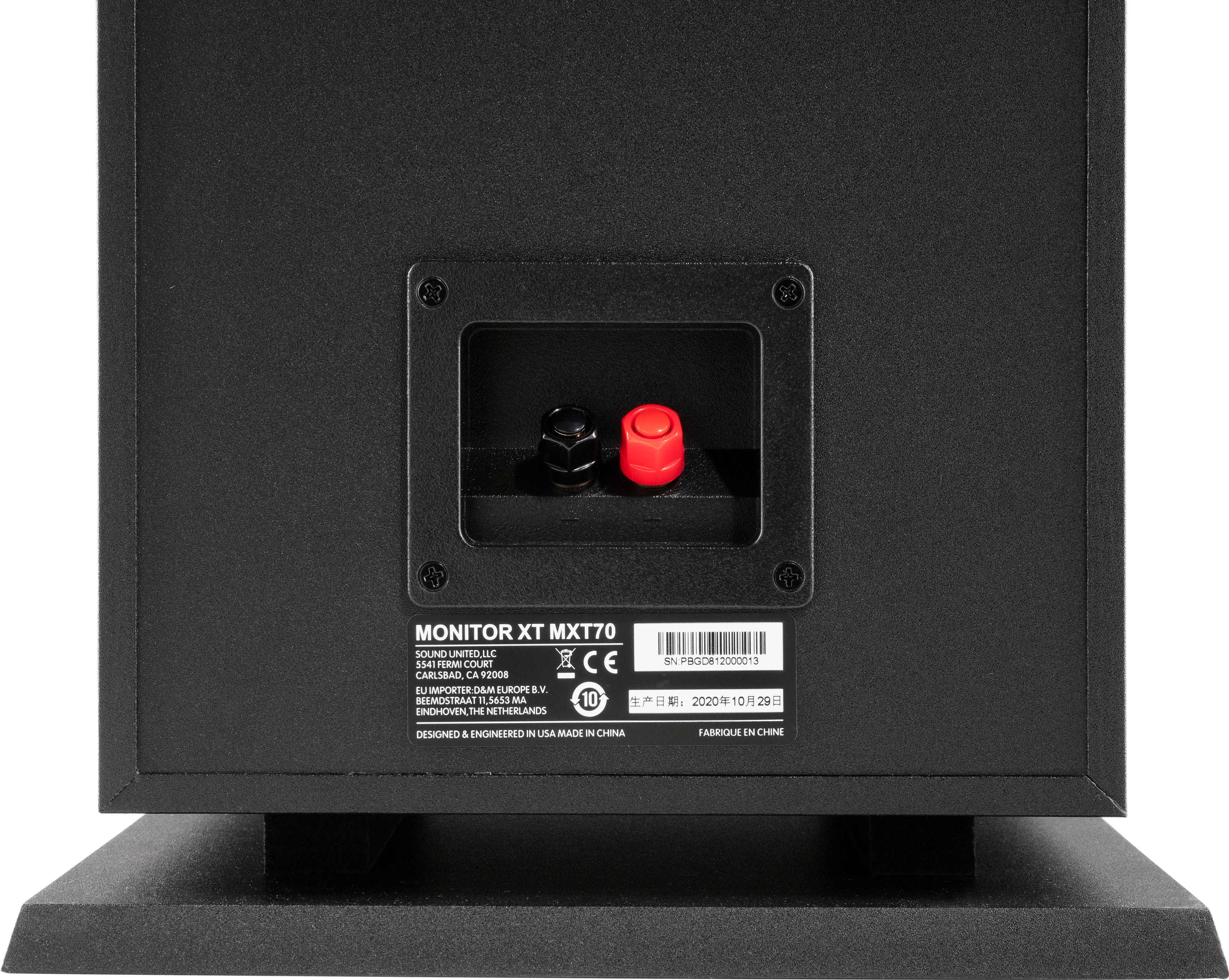 Polk Audio Monitor XT70 Tower Speaker Midnight Black Monitor XT70