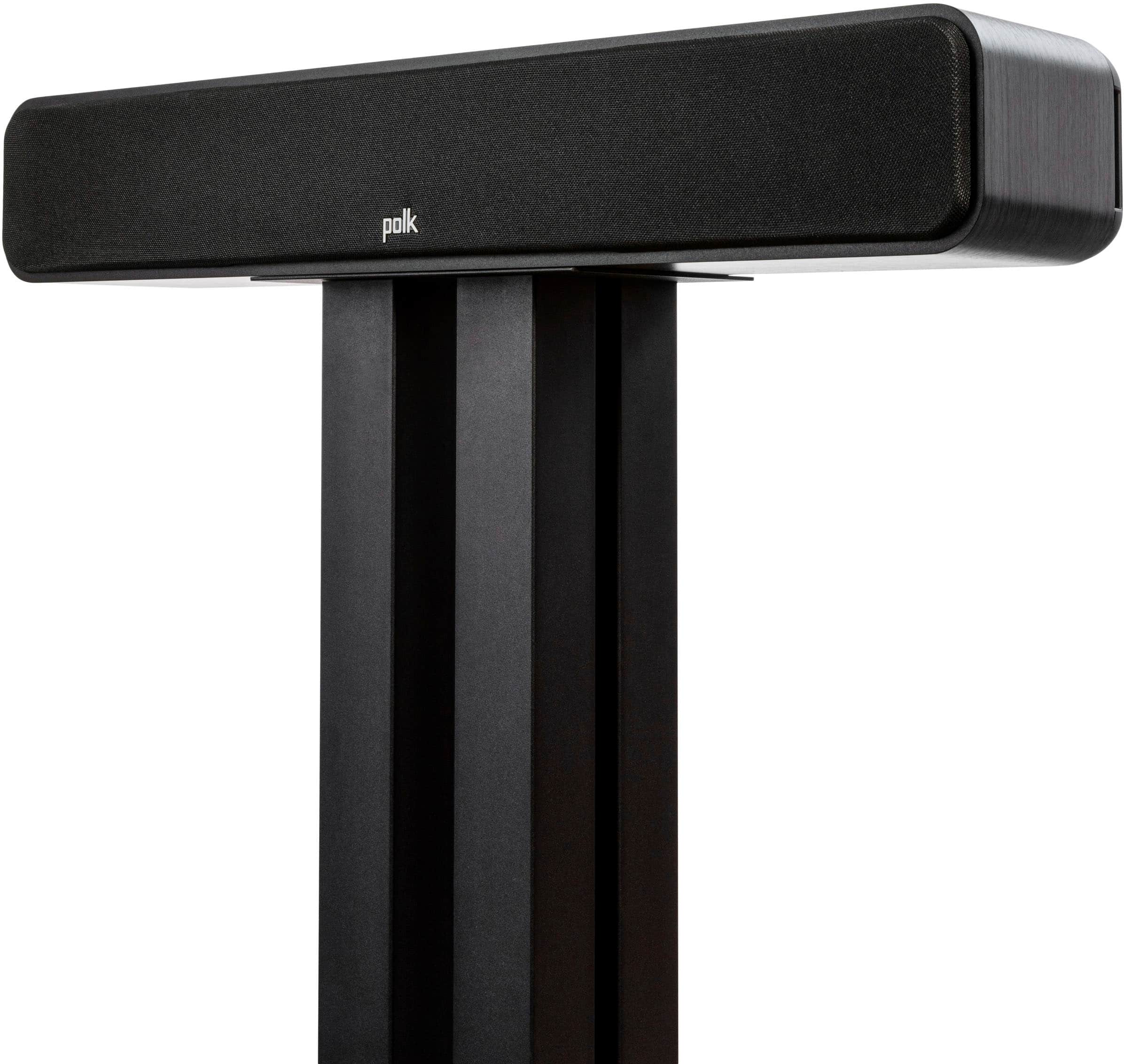 Angle. Polk Audio - Signature Elite ES35 Center Channel Speaker - Stunning Black.