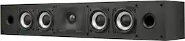 Polk Audio - Monitor XT35 Center Channel Speaker - Midnight Black