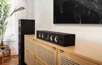 Polk Audio Monitor XT35 Center Channel Speaker Midnight Black Polk Audio Monitor XT35 Center Channel Speaker Midnight Black