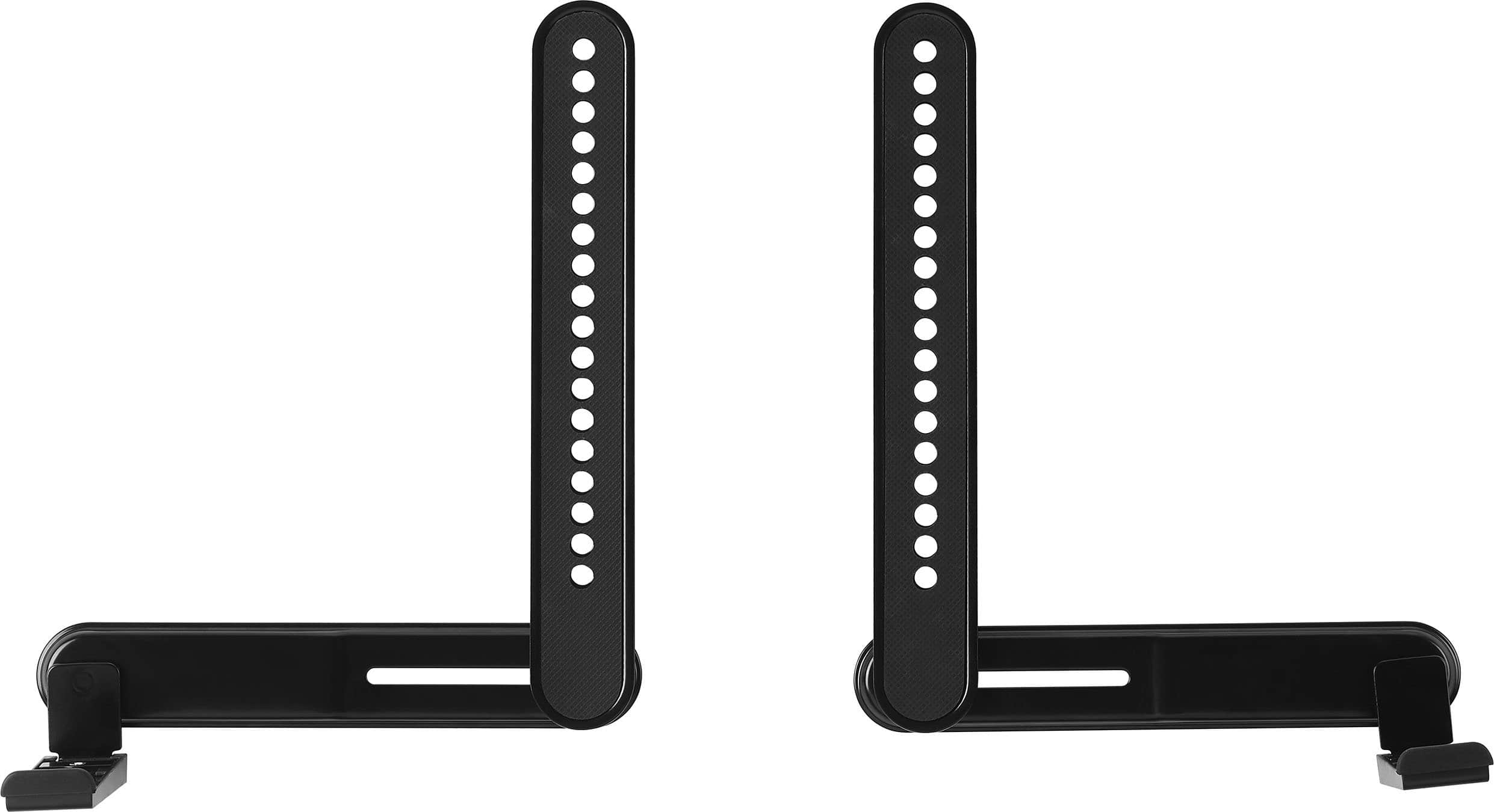 Front. Best Buy essentials™ - Rear/Bottom Soundbar Wall Mount for Most 15 lb. Soundbars - Black.