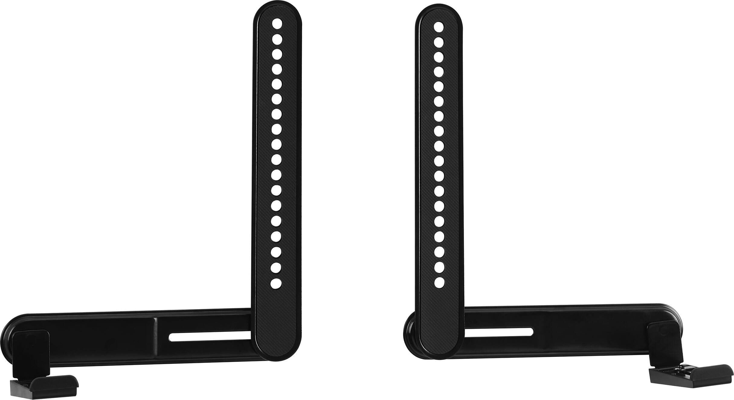 Alt View 17. Best Buy essentials™ - Rear/Bottom Soundbar Wall Mount for Most 15 lb. Soundbars - Black.