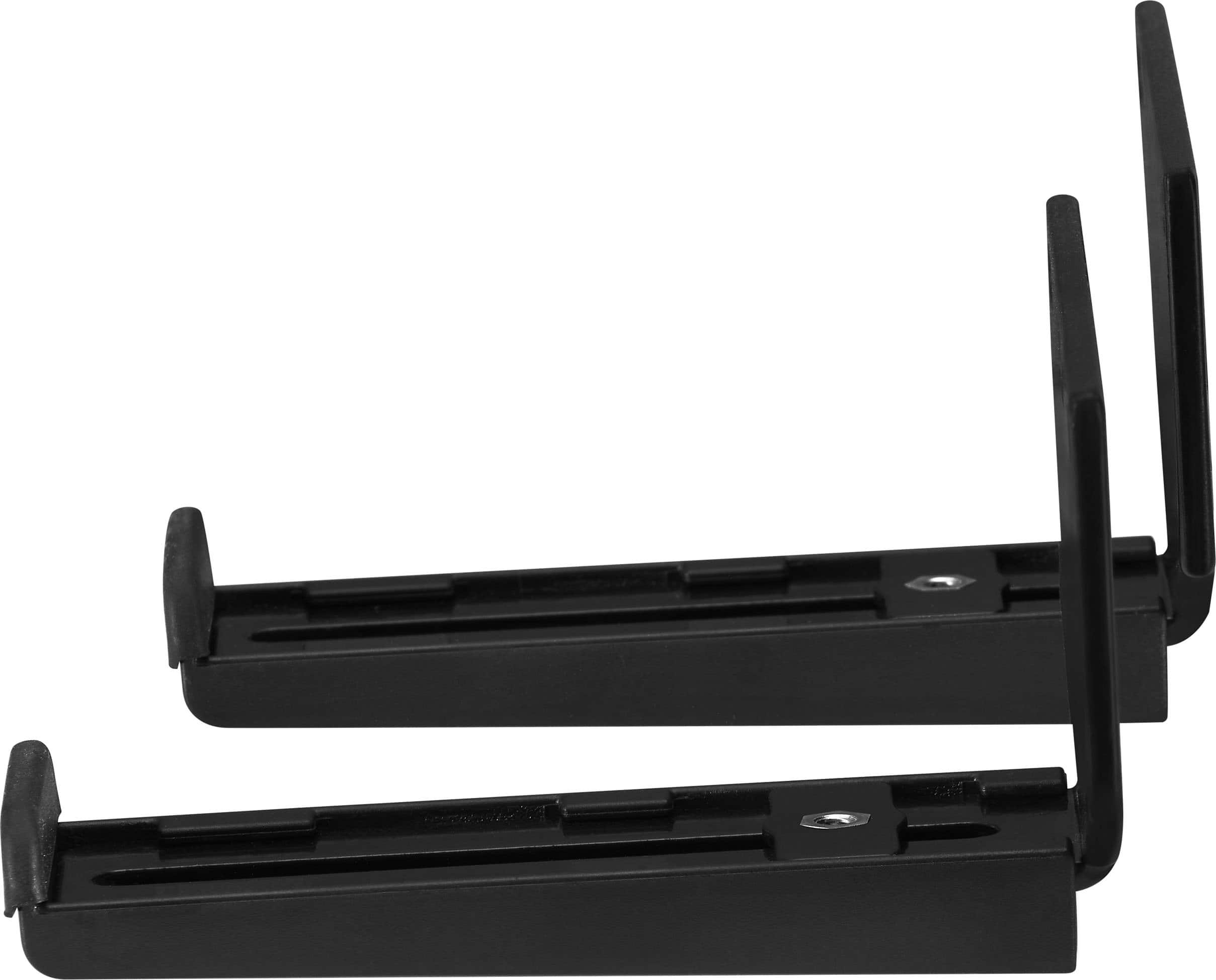 Alt View 13. Best Buy essentials™ - Fixed Soundbar Wall Mount for Most 20 lb. Soundbars - Black.