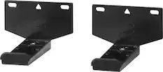 Front. Best Buy essentials™ - Fixed Soundbar Wall Mount for Most 20 lb. Soundbars - Black.