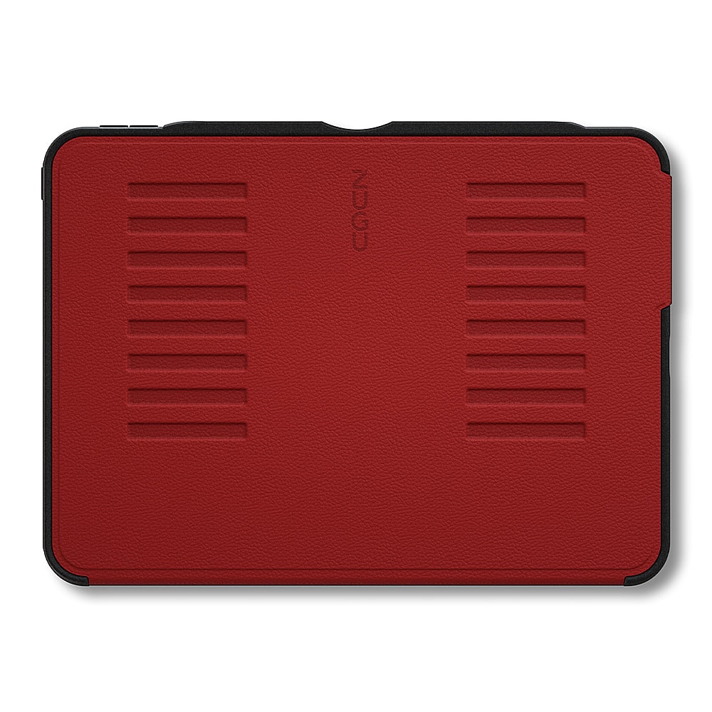 Front. ZUGU - Slim Protective Case for Apple iPad Pro 11 Case (1st/2nd/3rd/4th Generation, 2018/2020/2021/2022) - Red.