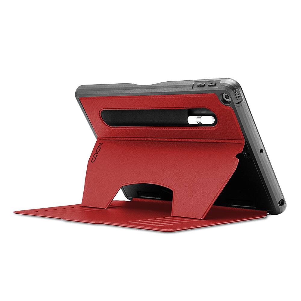 Alt View 11. ZUGU - Slim Protective Case for Apple iPad 10.2 Case (7th/8th/9th Generation, 2019/2020/2021) - Red.