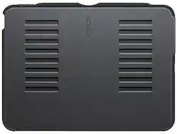 ZUGU - Slim Protective Case for iPad Air 11 M2/M3 (2024/2025) and Apple iPad Air 10.9 (4th/5th Generation, 2020/2022) - Black - Front_Zoom