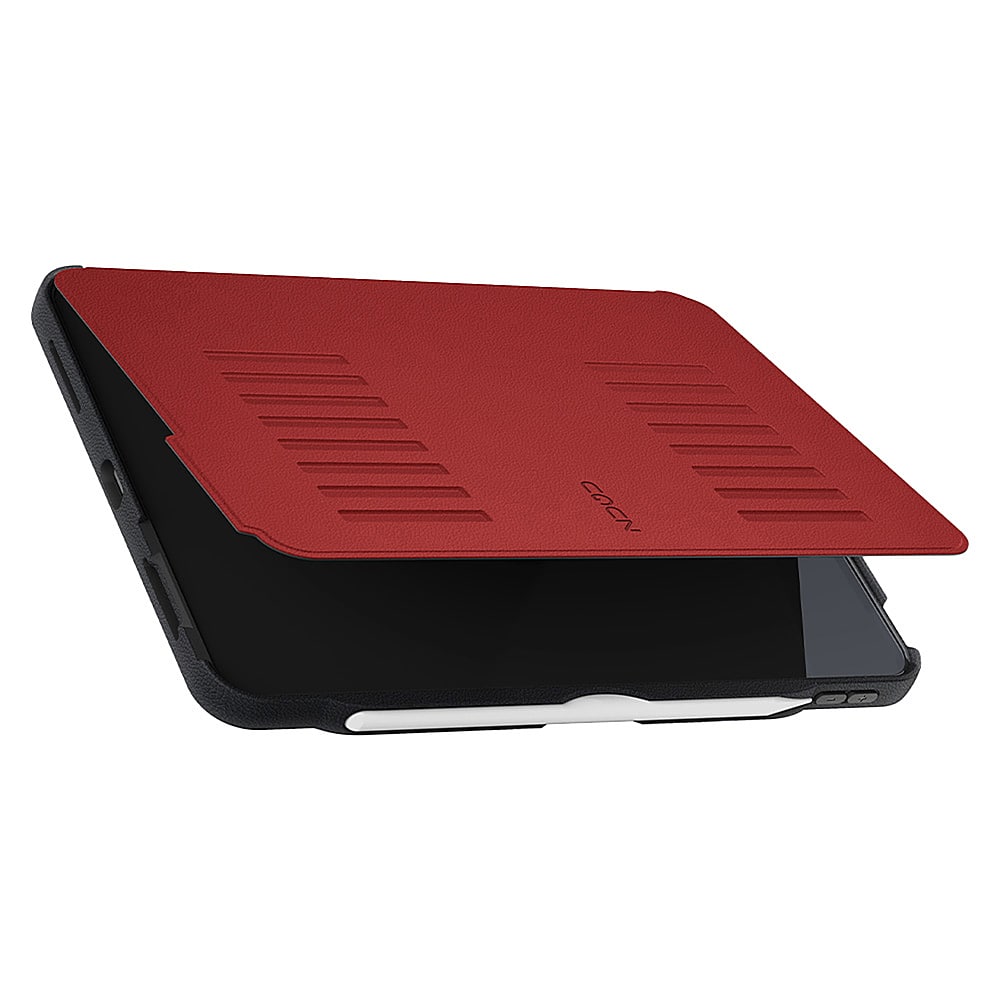 Alt View 12. ZUGU - Slim Protective Case for Apple iPad Air 10.9 (4th/5th Generation, 2020/2022) and iPad Air 11 M2 (2024) - Red.