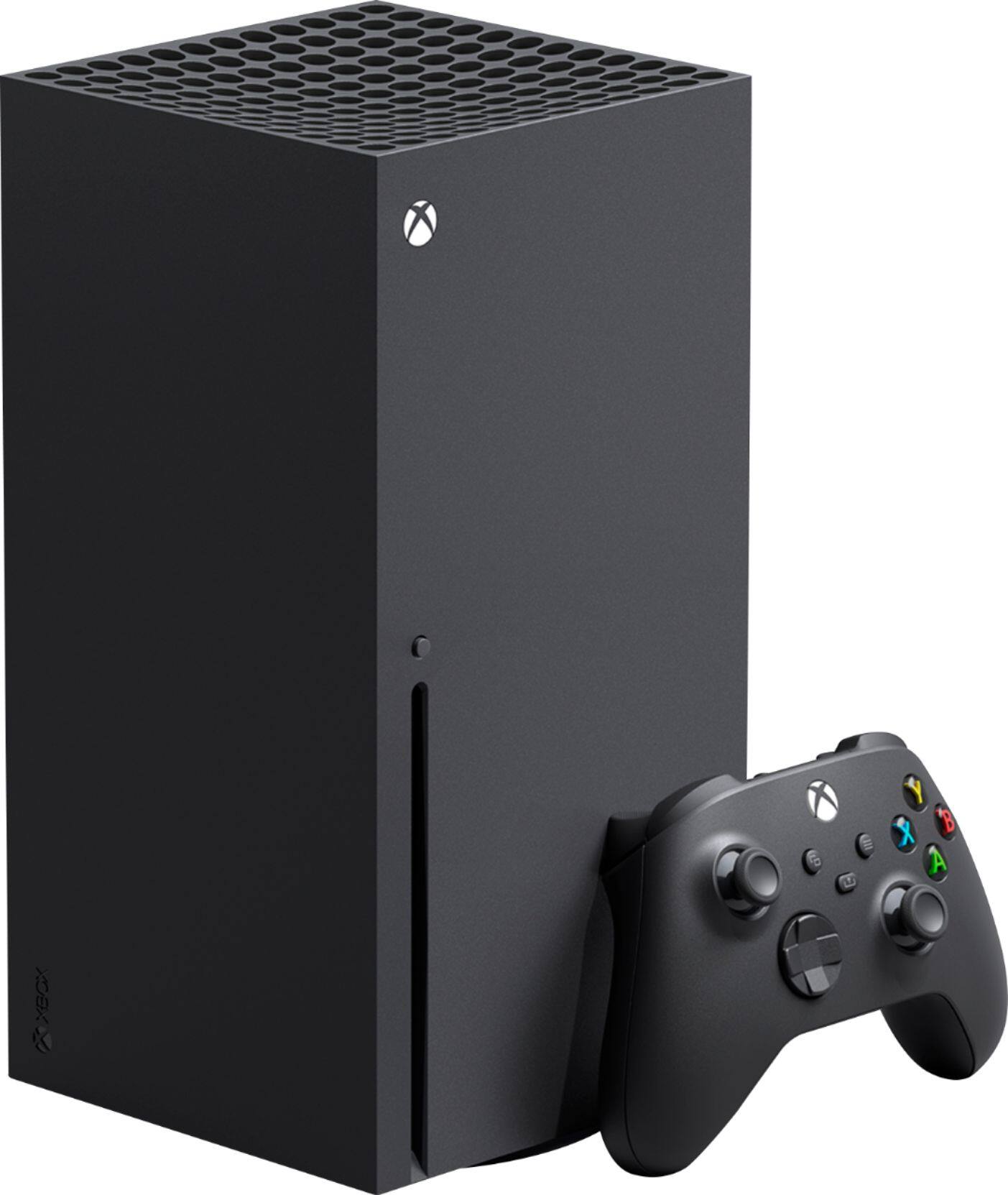 Front. Microsoft - Xbox Series X 1TB Console - Black.