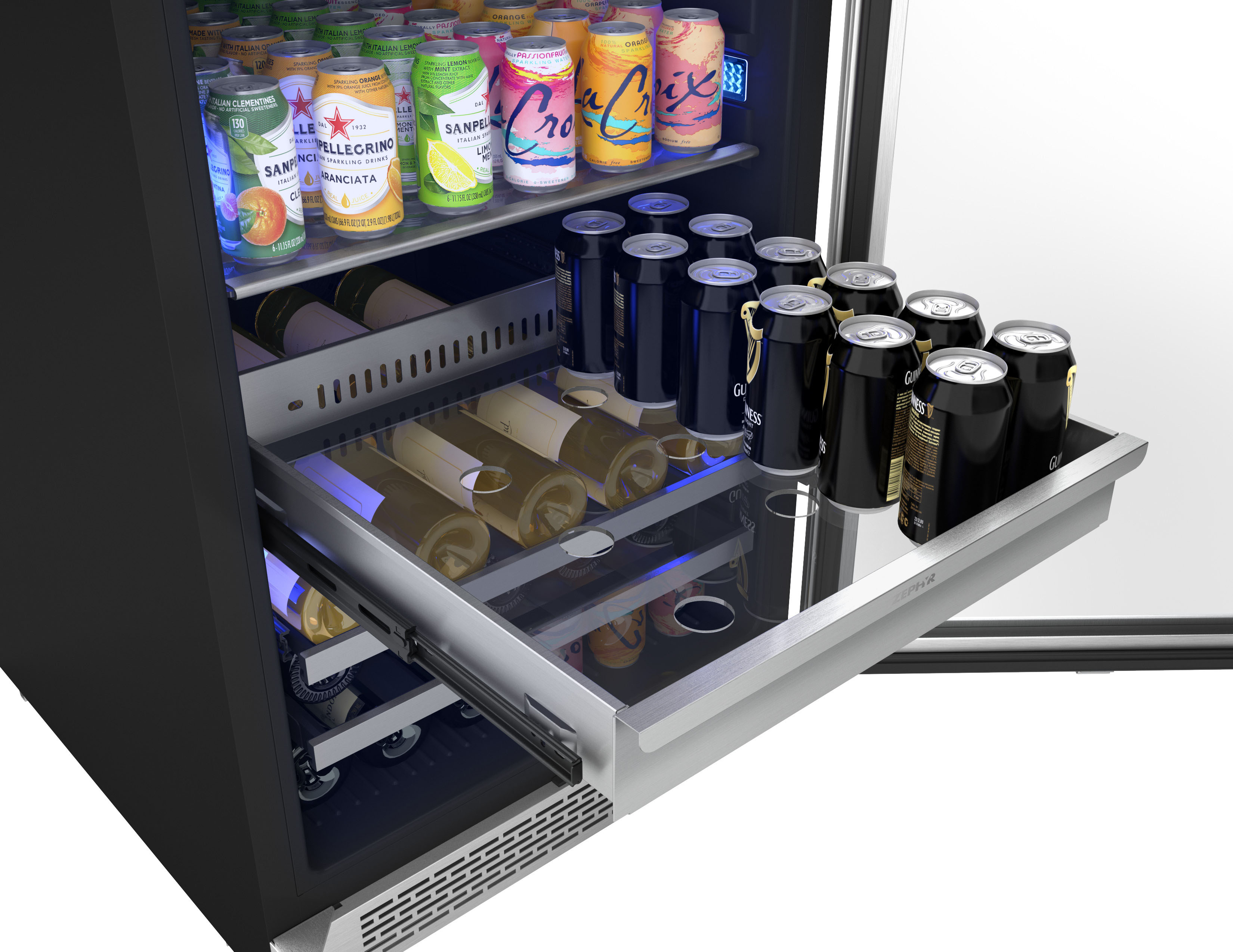 PRB24F01AG by Zephyr - 24 Full Size Single Zone Beverage Cooler