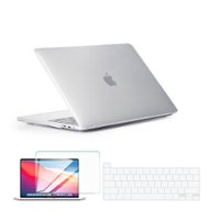 Techprotectus - Compatible with MacBook Pro 16 inch with Touch Bar & Touch ID & Retina Display for models: A2141, 2020 2019 Release. - Front_Zoom