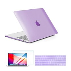 Techprotectus - MacBook Air 13 inch Case for 2020 2019 2018 Release with Touch ID (Models: M1 A2337 A2179 A1932). - Front_Zoom