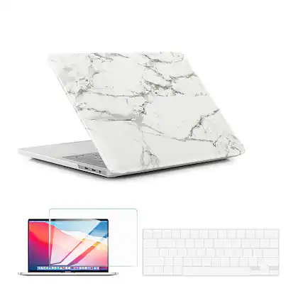 Front. Techprotectus - MacBook Air 13 inch Case for 2020 2019 2018 Release with Touch ID (Models: M1 A2337 A2179 A1932)..