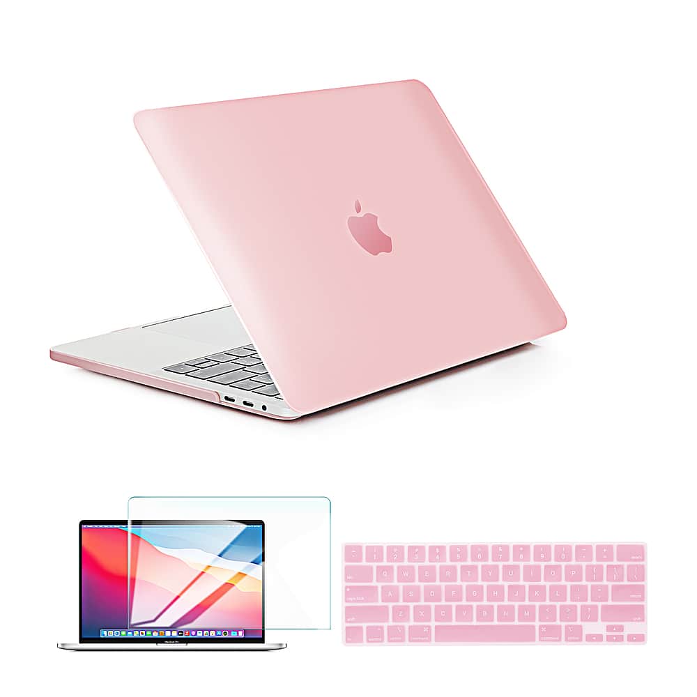 Techprotectus - MacBook Air 13 inch Case for 2020 2019 2018 Release with Touch ID (Models: M1 A2337 A2179 A1932). - Front_Zoom