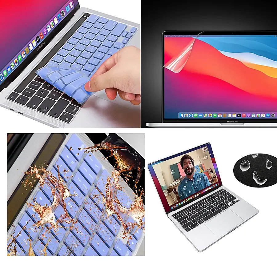 Alt View 18. Techprotectus - MacBook Air 13 inch Case for 2020 2019 2018 Release with Touch ID (Models: M1 A2337 A2179 A1932)..