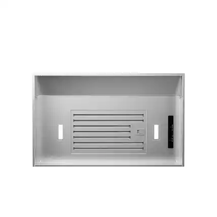 Front. Zephyr - Vortex 30 in. 390 CFM Insert Range Hood with LED Lights - Stainless Steel.